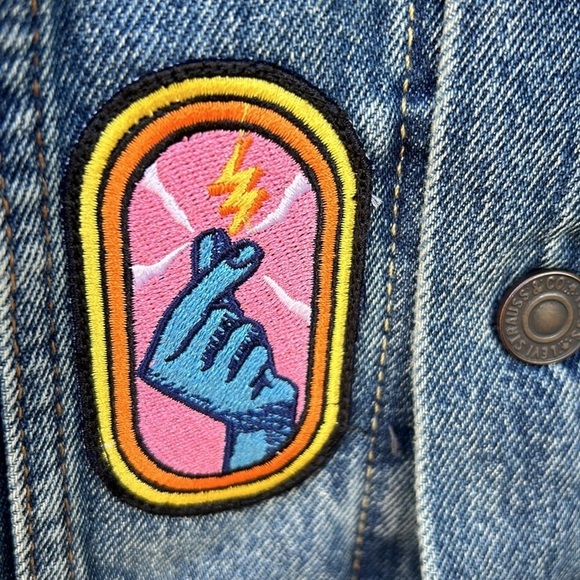 Levi's Corona Capital Music Festival Mexico 2022 Denim Relaxed Trucker Jacket S - Picture 9 of 11